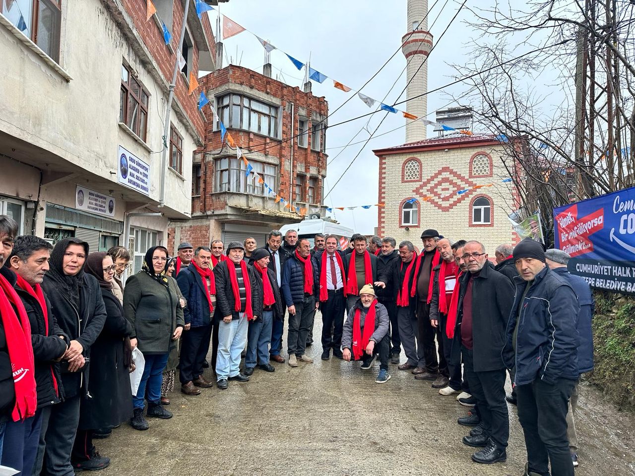 CHP, Gürgentepe'de Mahalle Ziyaretleri Gerçekleştirdi