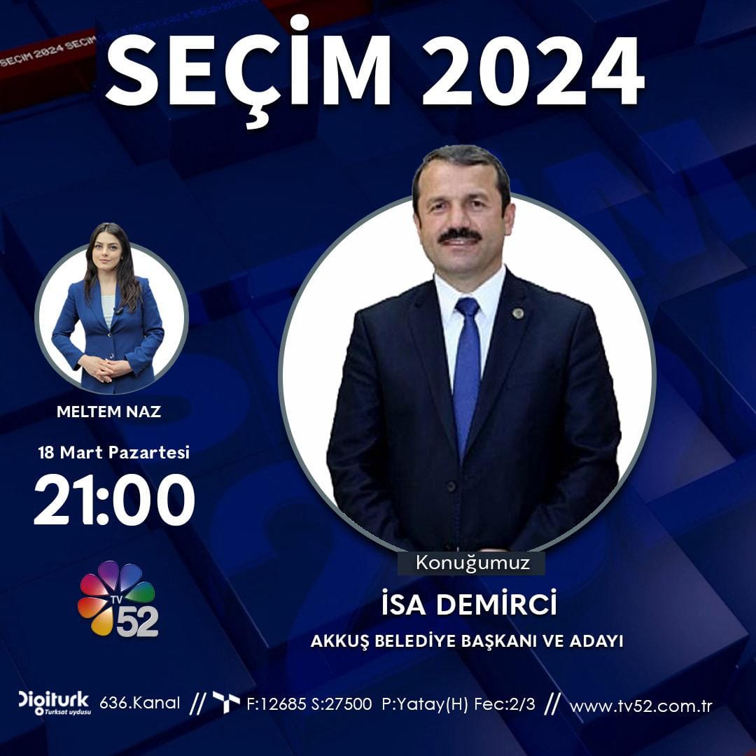 Akkuş Belediyesi Yetkilileri, Yerel Sorunları ve 2024 Seçimlerini Ele Alacak Televizyon Programı Düzenliyor