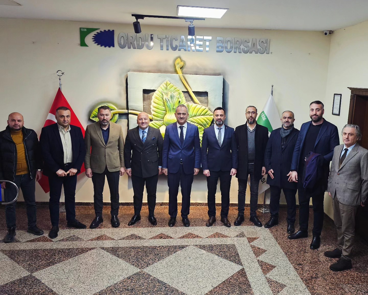Mahmut Özer, Ordu Ticaret Borsası'nı Ziyaret Etti